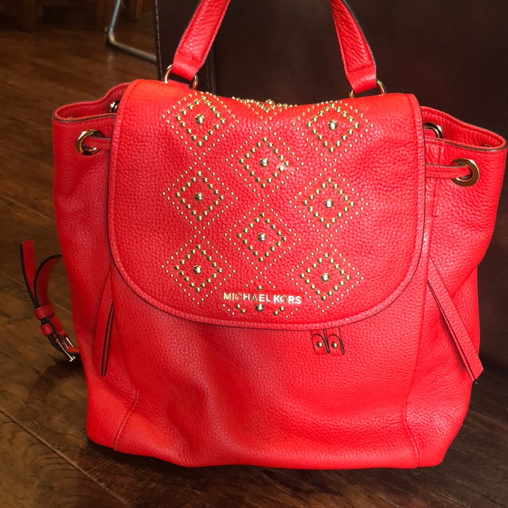 Michael Kors backpack purse